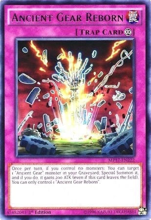 Ancient Gear Reborn (MP17-EN222) [MP17]
