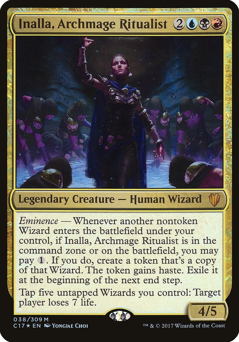 Inalla Archmage Ritualist Commander 2017 (38) [OVER]