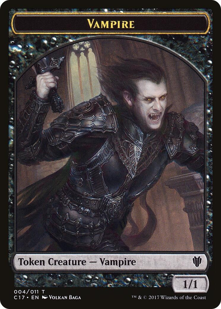 Vampire Zombie Double sided Token (4 // 5) [C17]