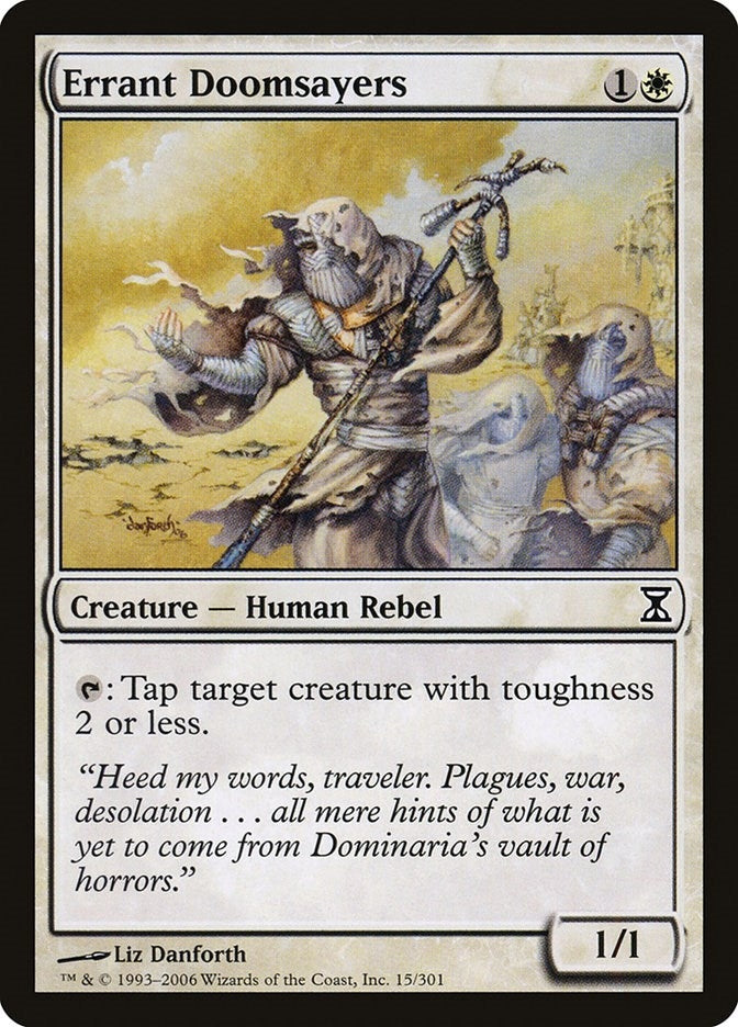 Errant Doomsayers (15) [TSP]