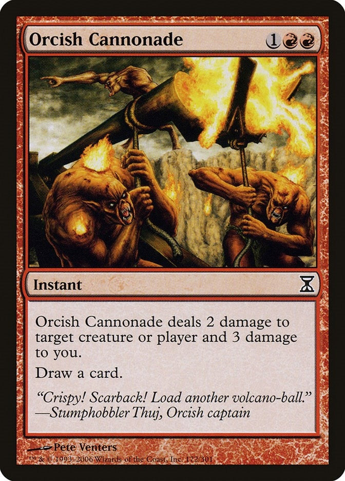 Orcish Cannonade (172) [TSP]
