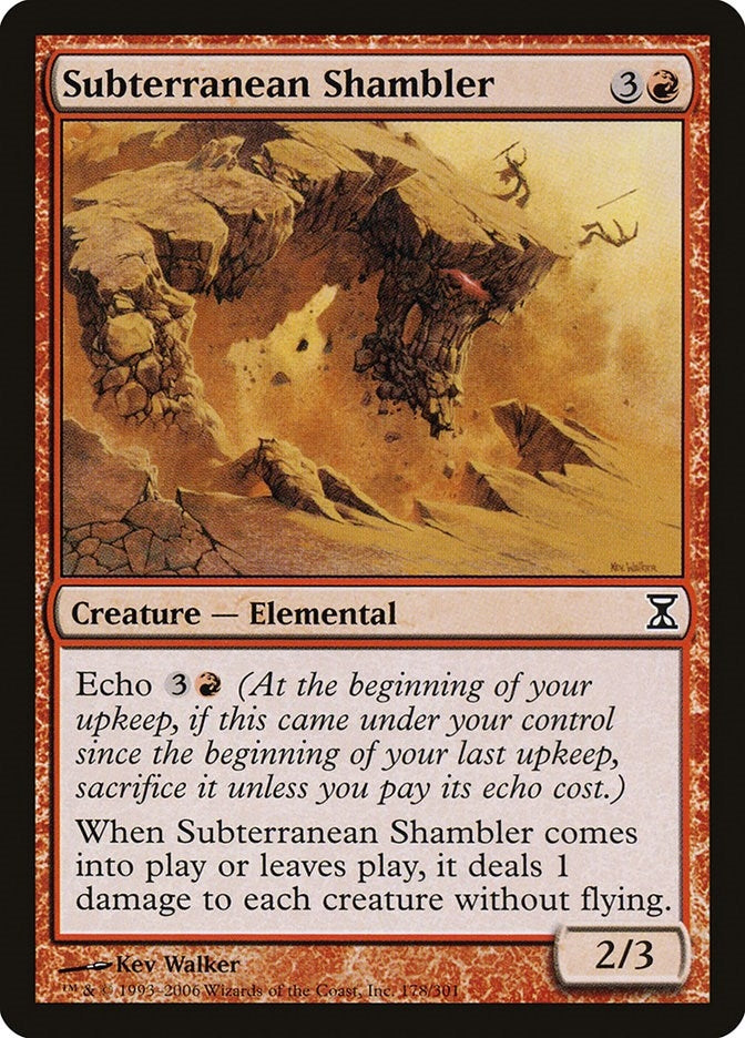 Subterranean Shambler (178) [TSP]