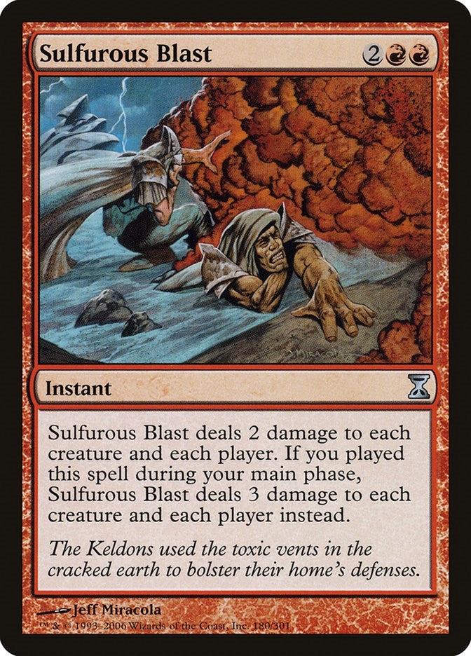 Sulfurous Blast (180) [TSP]