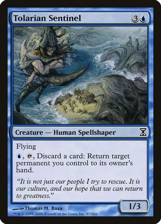 Tolarian Sentinel (87) [TSP]