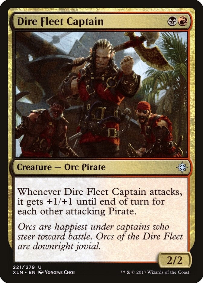 Dire Fleet Captain (221) [XLN]