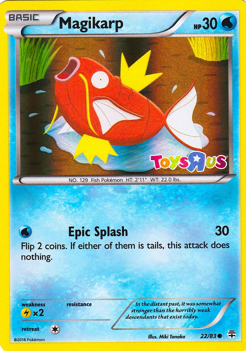 Magikarp 22 83 Toys R Us Promo (022/083) [MCAP]