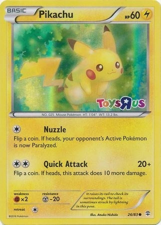 Pikachu 26 83 Toys R Us (026/083) [MCAP]