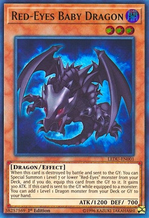 Red Eyes Baby Dragon (LEDU-EN001) [LEDU]