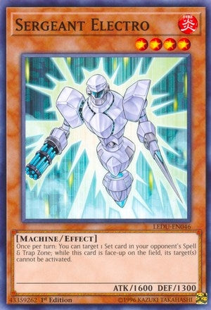 Sergeant Electro (LEDU-EN046) [LEDU]