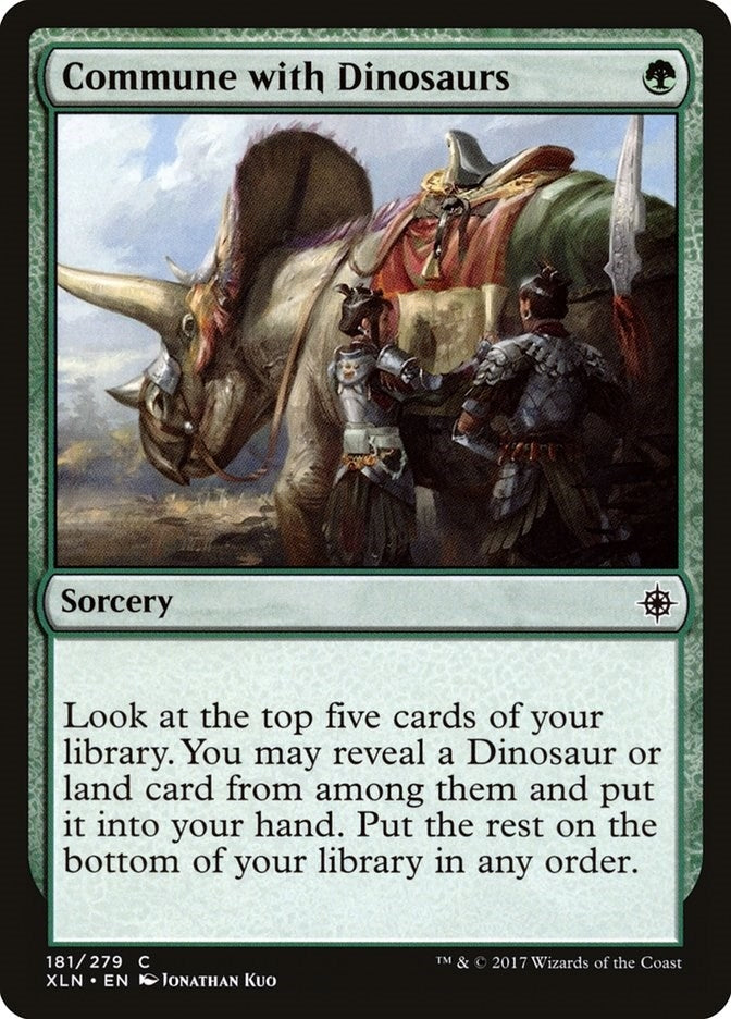 Commune with Dinosaurs (181) [XLN]