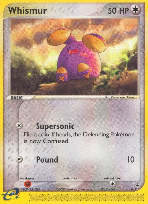 Whismur 019 Target Promo (019) [PR]