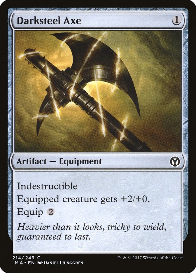 Darksteel Axe (214) [IMA]