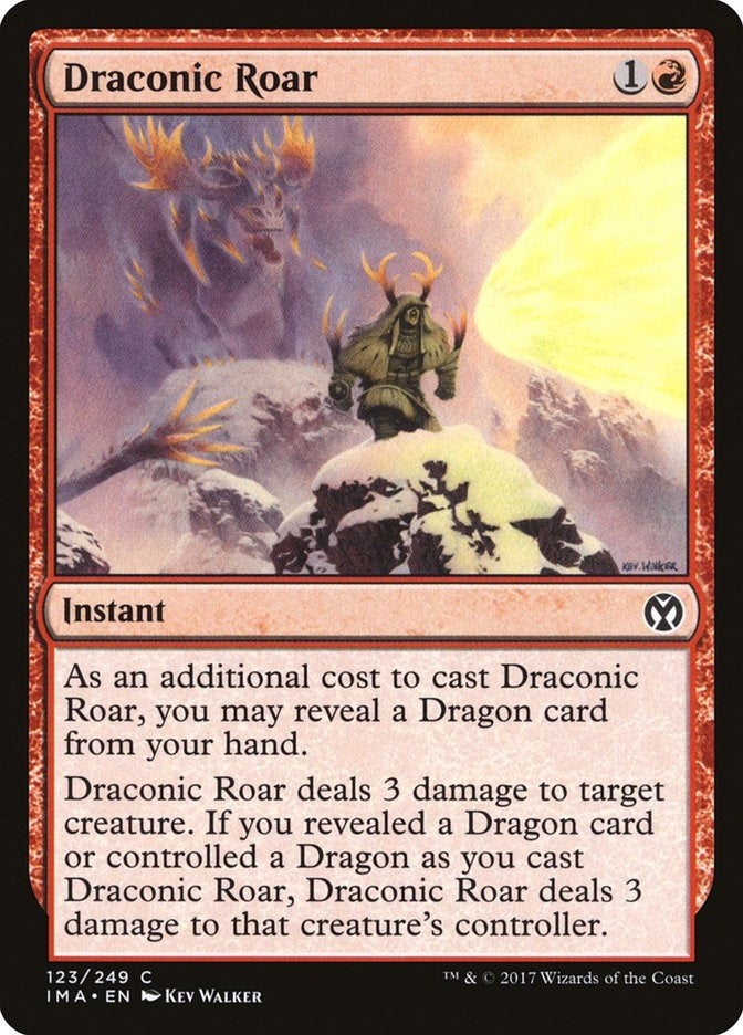 Draconic Roar (123) [IMA]