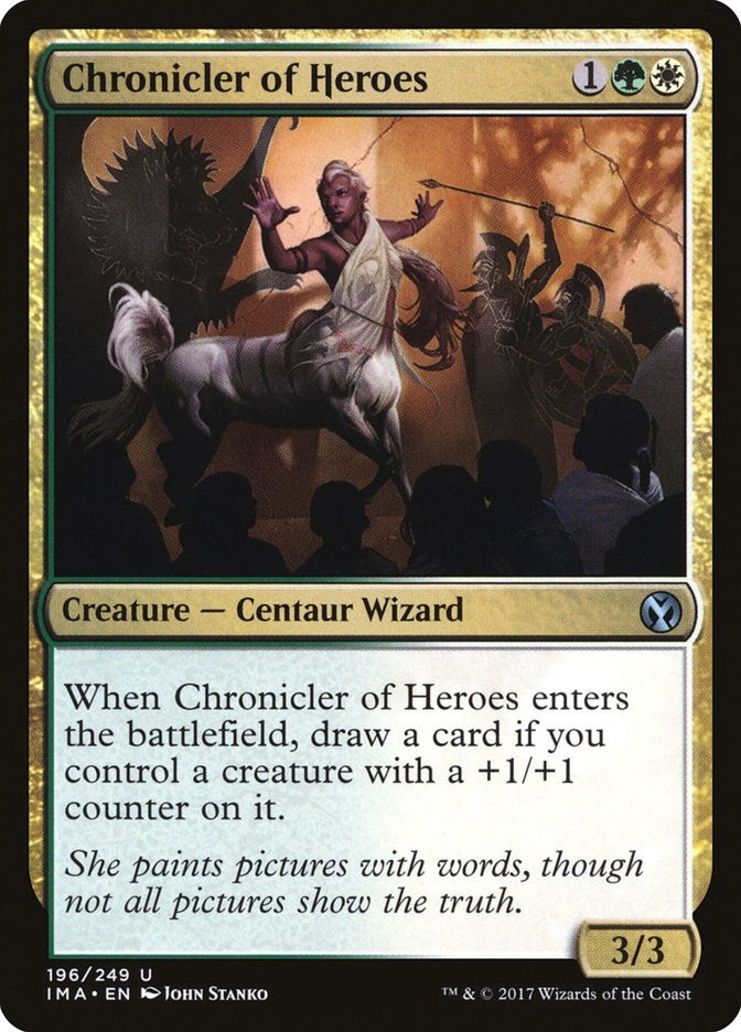 Chronicler of Heroes (196) [IMA]