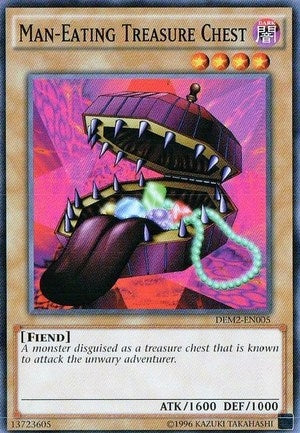 Man Eating Treasure Chest (DEM2-EN005) [DEM2]