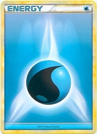Water Energy 2010 Unnumbered HGSS Style Non Holo [PR]