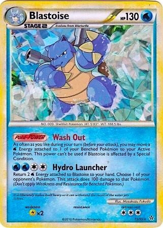 Blastoise 13 95 Cracked Ice Holo (013/095) [MCAP]