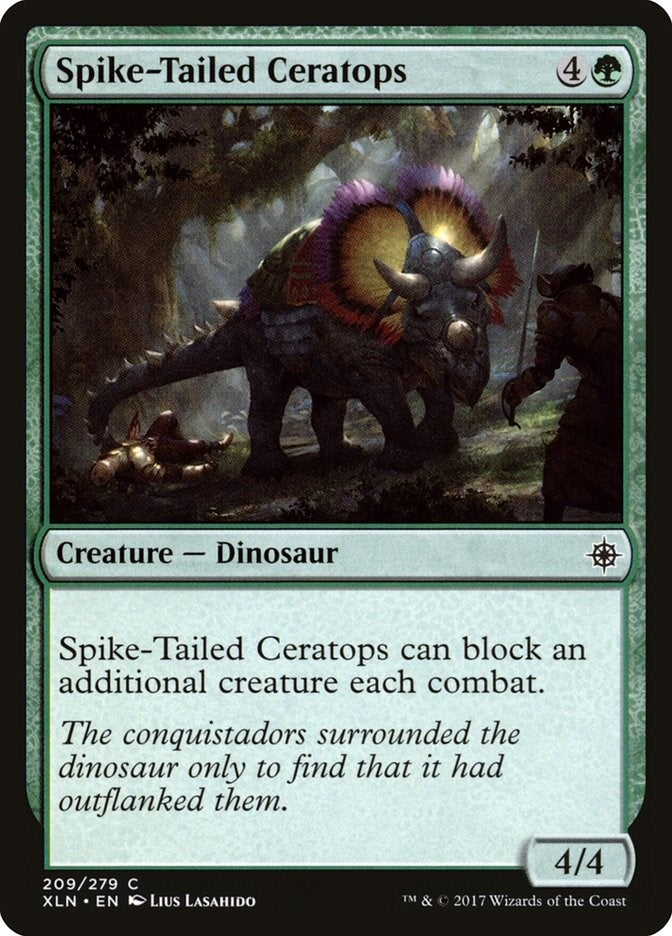 Spike Tailed Ceratops (209) [XLN]