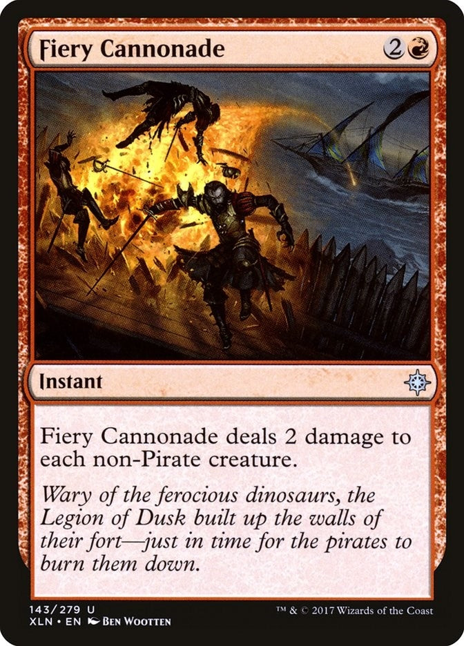 Fiery Cannonade (143) [XLN]