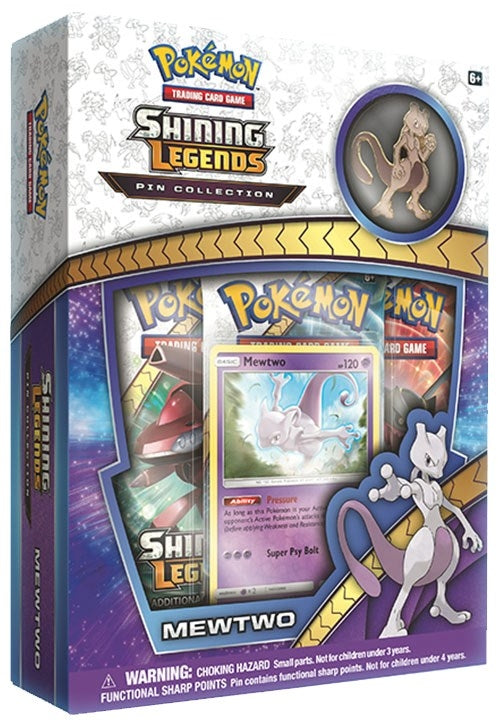 Shining Legends Pin Collection Mewtwo [SHL]