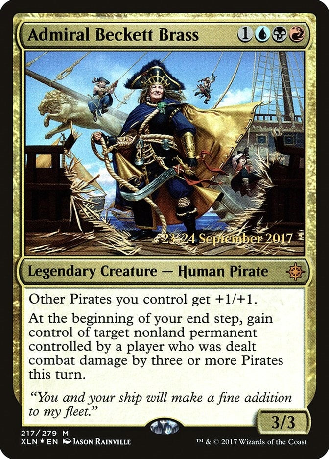 Admiral Beckett Brass (217) [PRE]