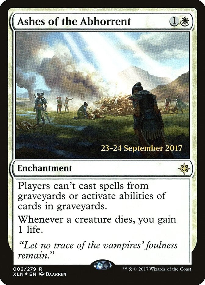 Ashes of the Abhorrent (2) [PRE]