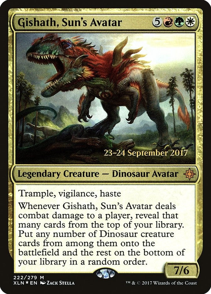 Gishath Suns Avatar XLN (222) [PRE]