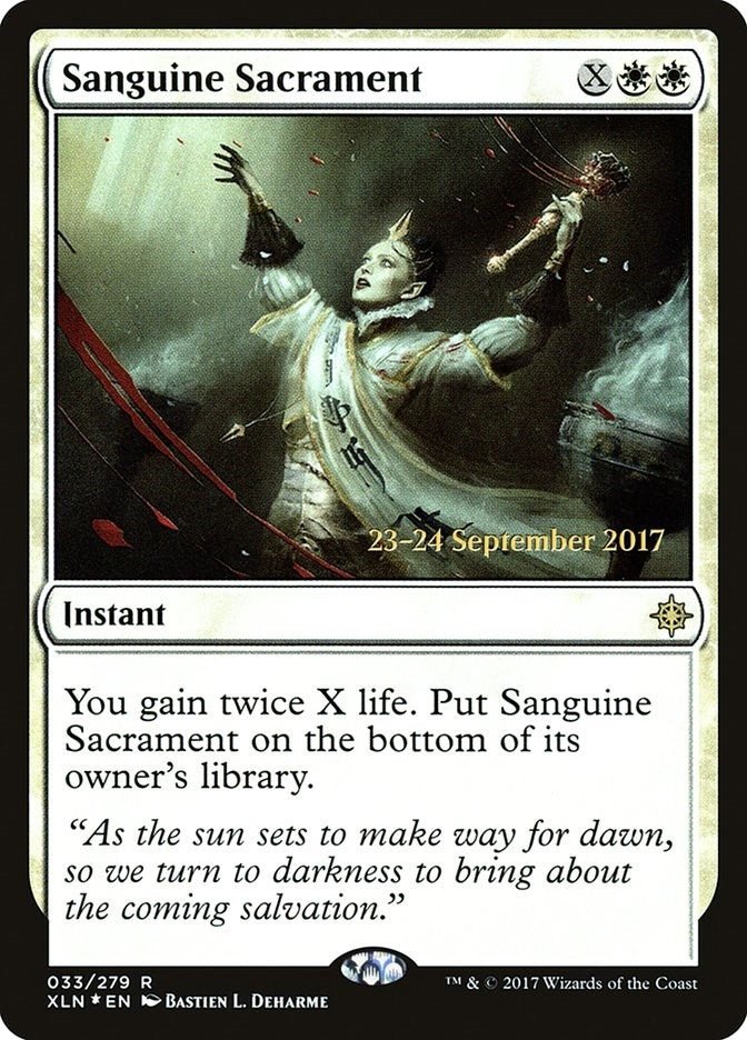 Sanguine Sacrament (33) [PRE]