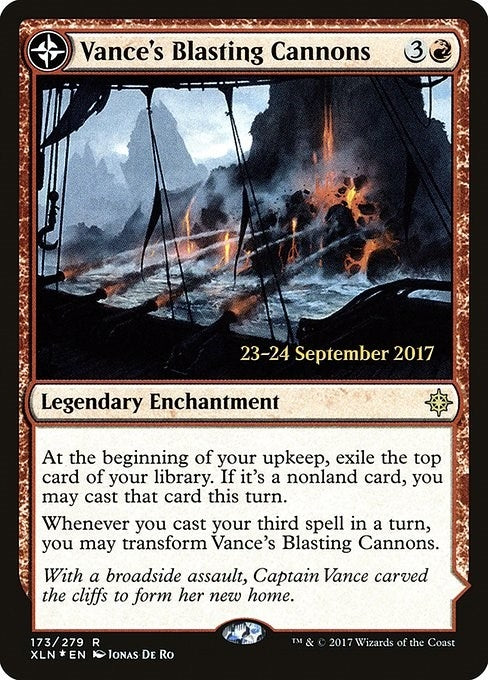 Vances Blasting Cannons (173) [PRE]