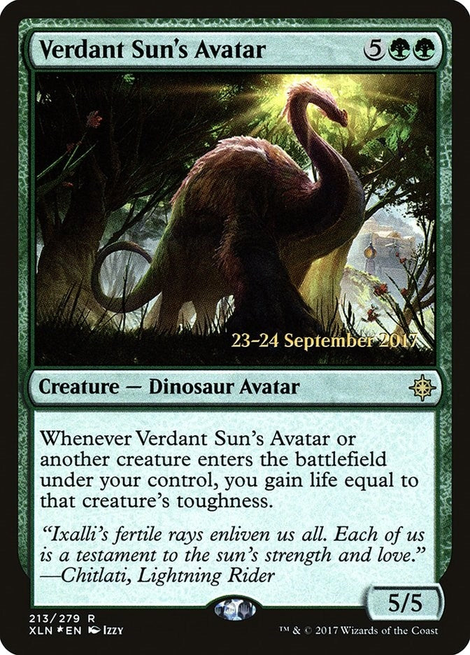 Verdant Suns Avatar (213) [PRE]
