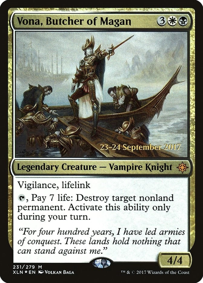 Vona Butcher of Magan (231) [PRE]