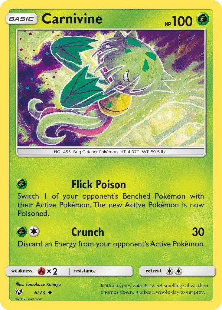 Carnivine (6/73) [SHL]