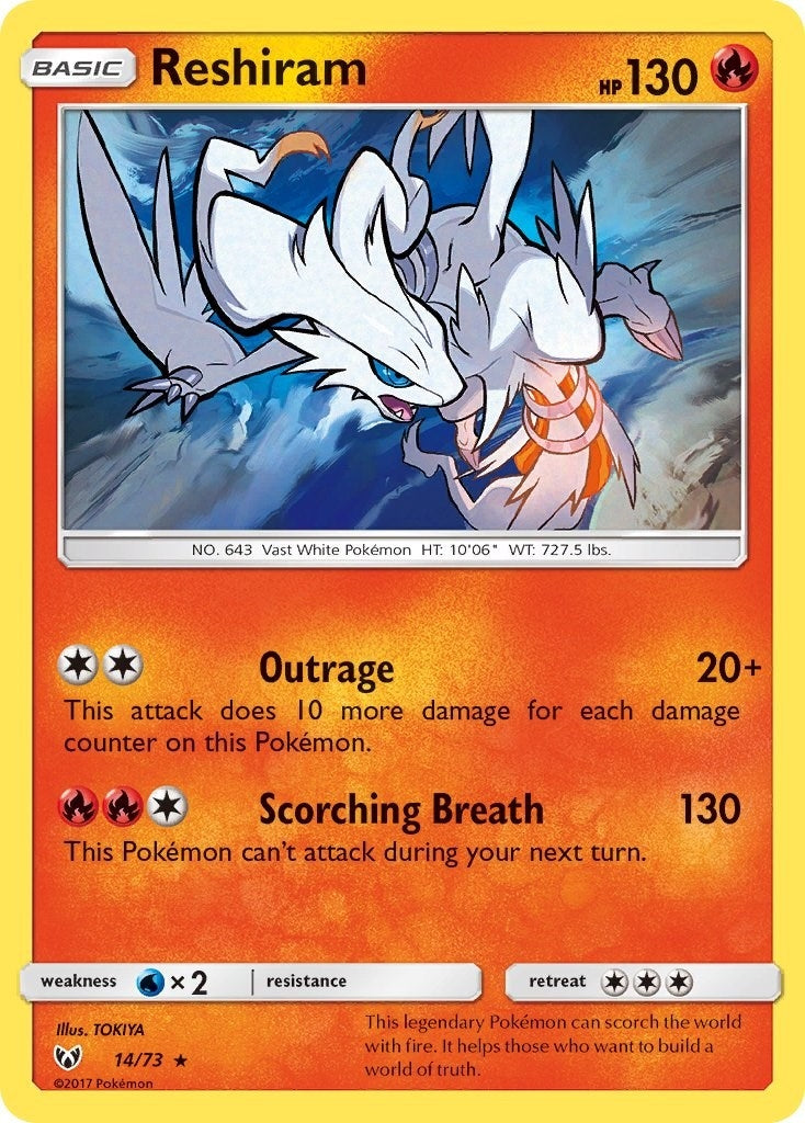 Reshiram (14/73) [SHL]