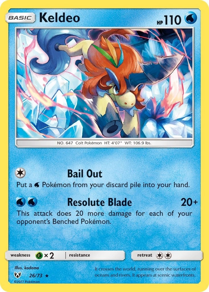 Keldeo (26/73) [SHL]
