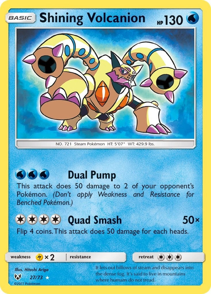 Shining Volcanion (27/73) [SHL]