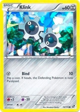 Klink 74 114 Cracked Ice Holo (074/114) [BLE]