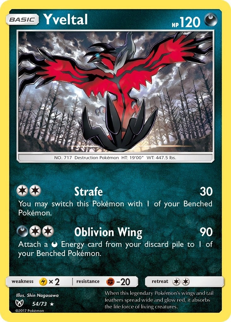 Yveltal (54/73) [SHL]