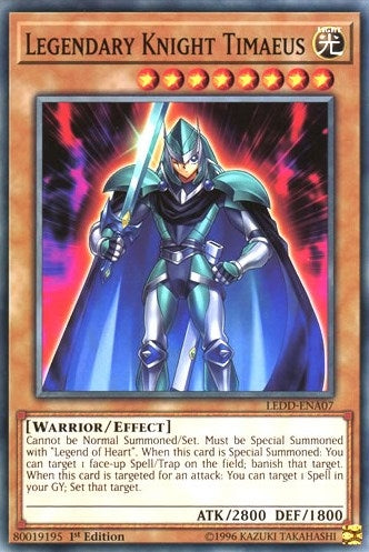Legendary Knight Timaeus (LEDD-ENA07) [LEDD]