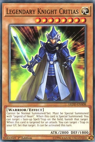 Legendary Knight Critias (LEDD-ENA08) [LEDD]