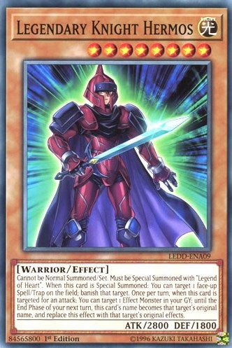 Legendary Knight Hermos (LEDD-ENA09) [LEDD]