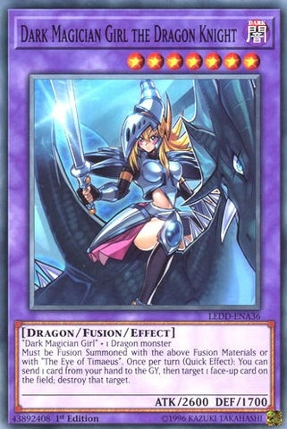 Dark Magician Girl the Dragon Knight (LEDD-ENA36) [LEDD]