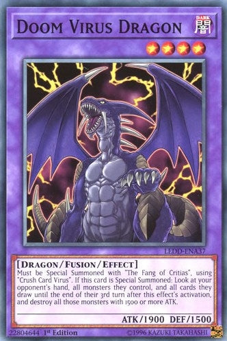 Doom Virus Dragon (LEDD-ENA37) [LEDD]