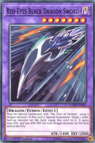 Red Eyes Black Dragon Sword (LEDD-ENA43) [LEDD]
