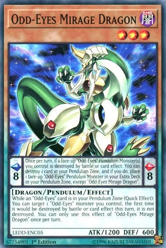Odd Eyes Mirage Dragon (LEDD-ENC05) [LEDD]