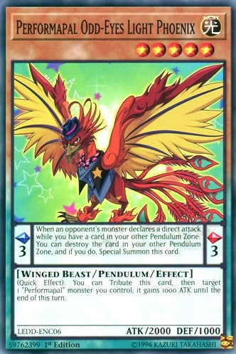 Performapal Odd Eyes Light Phoenix (LEDD-ENC06) [LEDD]