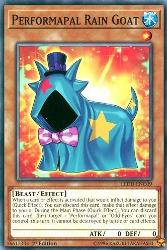 Performapal Rain Goat (LEDD-ENC09) [LEDD]