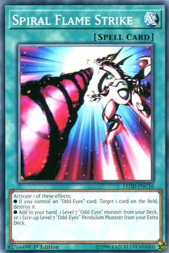 Spiral Flame Strike (LEDD-ENC16) [LEDD]