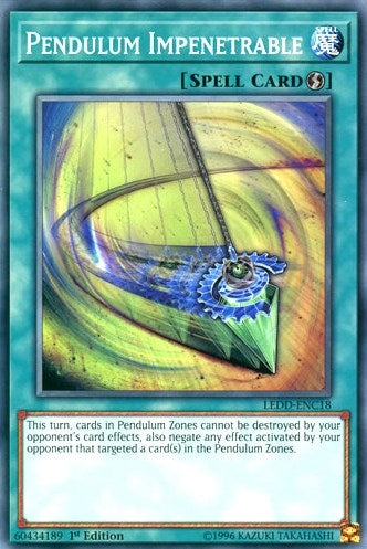 Pendulum Impenetrable (LEDD-ENC18) [LEDD]