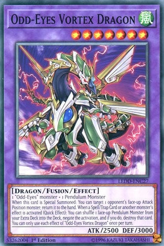 Odd Eyes Vortex Dragon (LEDD-ENC27) [LEDD]