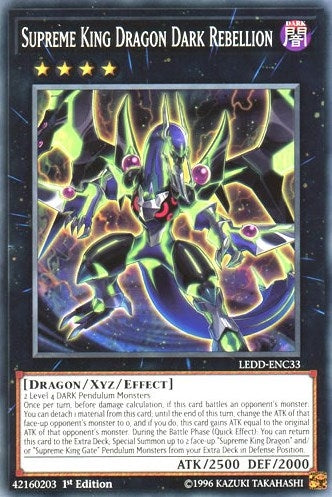 Supreme King Dragon Dark Rebellion (LEDD-ENC33) [LEDD]